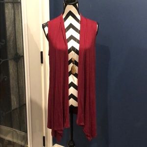 Women’s Open Sleeveless Cardigan